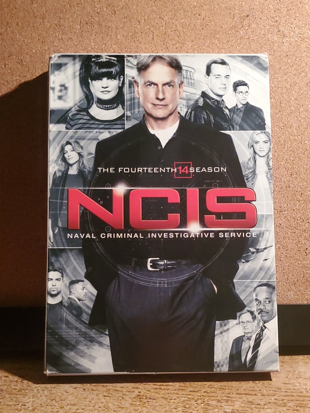NCIS The Fourteenth Season DVD - Black & Red Cover
